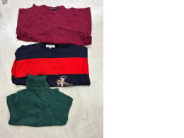 A set of three lightweight sweaters