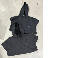 a set of two sports jackets with a hood