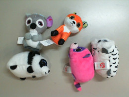 Set of 5 soft soap toys