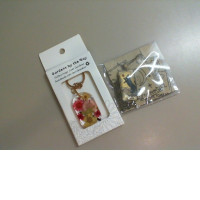 Set of 2 cat keychains
