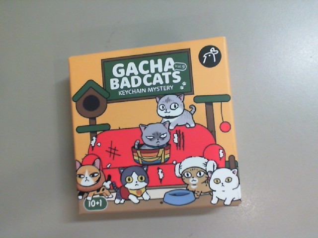 GACHA BAD CATS keychain mystery GACHA BAD CATS keychain mystery