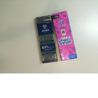 Set of 2 Auro chocolate bars