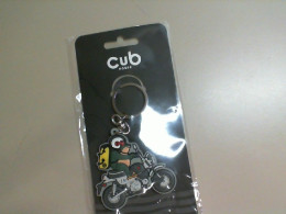 Rubber keychain