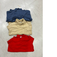 Set of 3 Vintage Long sleeve collared jacket