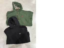 Set of 2 Jacket with front pockets, embroidered logo, hooded Set of 2 Jacket with front pockets, embroidered logo, hooded