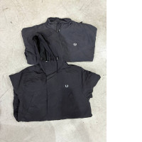 Set of 2 Fred Perry Vintage  Heavy Hooded Jacket