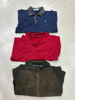 Set of 3 Men's collared jacket 