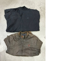 Set of 2 Chaqueta larga vintage con cremallera para hombre