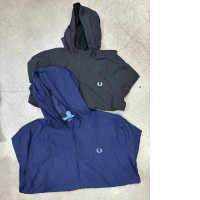Set of 2  Fred Perry Chaqueta con capucha y cremallera completa