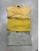 Set of 3 Vintage Round neck knitted sweater