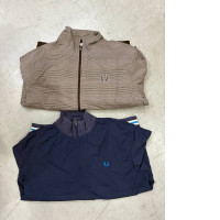 Set of 2 Fred Perry men's zip up bomber jacket