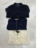 Set of 3 Vintage zip-up jacket with collar