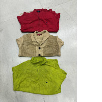 Set of 3  Vintage Round neck knitted sweater