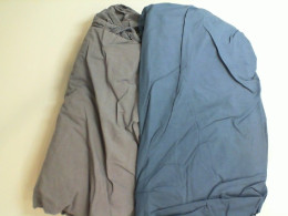 Set of 2 sheets, gray and blue