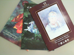 Set of 3 thick paper sketchbooks