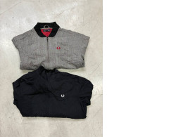 Set of 2  Fred Perry zip-up collar jacket