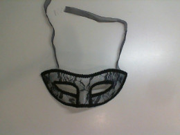 Plastic face mask party