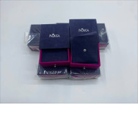 Set of 7 Empty blue necklace box