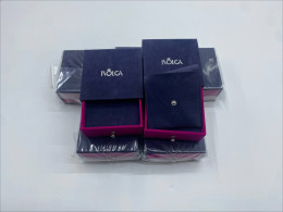 Set of 7 Empty blue necklace box