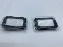 Set of 2 Empty plastic box for earrings, black