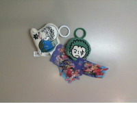 Set of 2 soft keychains