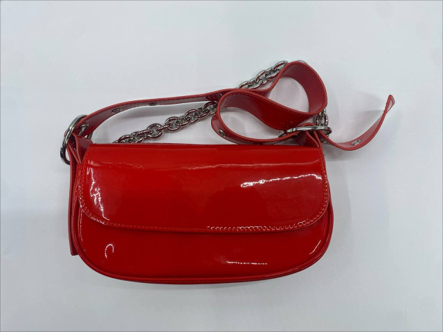 Women's red shoulder bag Women's red shoulder bag