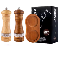 Set of Rotating pepper grinder cooking equipment