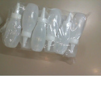 Set of 12 plastic sauce boats
