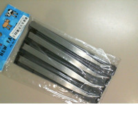 Set of 4 iron tweezers