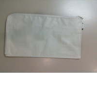 White cosmetic bag White cosmetic bag