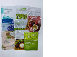 Set of 9 Facial mask sheet
