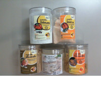 A set of 5 Thai seasonings for Thai dishes A set of 5 Thai seasonings for Thai dishes