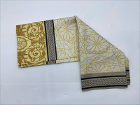 Gold cream tablecloth 