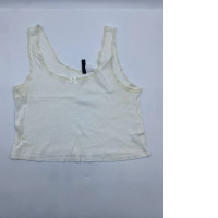 Women's white tank top 