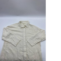 Women's white long-sleeved shirt