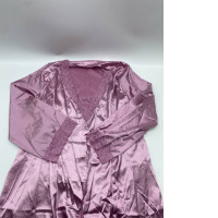 Women's pink satin nightdress 