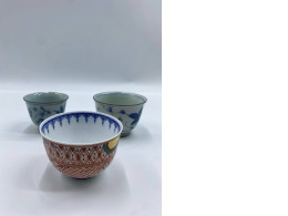 Set of 3 Glass, Japanese hot tea glass