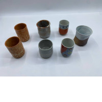 Set of 7 Glass, tall Japanese tea glass Set of 7 Glass, tall Japanese tea glass