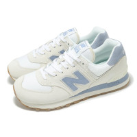New Balance 574 Beige Blue Men Unisex Casual Lifestyle Shoes Sneakers