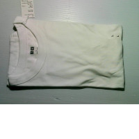 Uniqlo White Men's T-Shirt