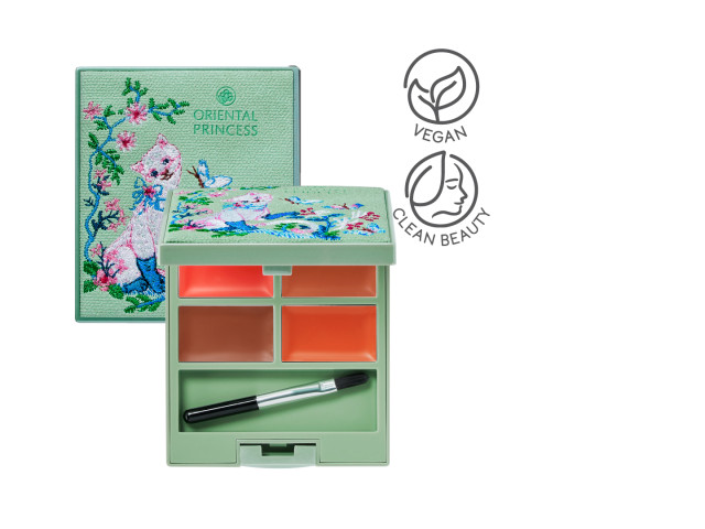 ORIENTALPRINCESS Chinoiserie Charm Empress's Muse Lip Palette ORIENTALPRINCESS Chinoiserie Charm Empress's Muse Lip Palette