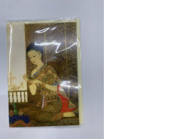 Thai pattern postcard 