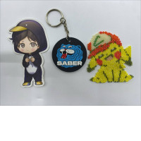 Set of 3 Doll keychain 