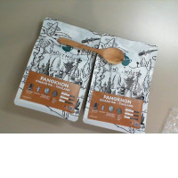 Set of 2 packs of Chang Rai Pangkhon coffee + wooden spoon