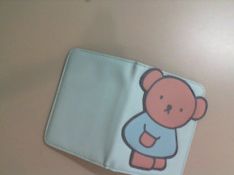 Blue passport holder