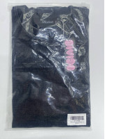 Black round neck t-shirt