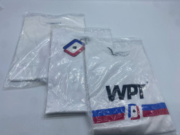 Set of 3 White round neck T-shirt  stand up game wpt prime 