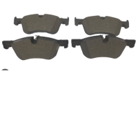 A set of brake pads for a Mitsubishi Pajero