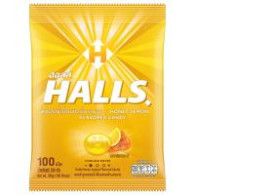 halls honey lemon 22.4g 