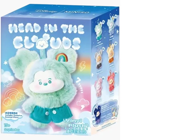 Disney - Mickey Head In The Clouds - Plush Pendant Blind Box Disney - Mickey Head In The Clouds - Plush Pendant Blind Box